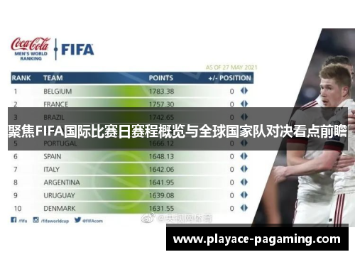聚焦FIFA国际比赛日赛程概览与全球国家队对决看点前瞻
